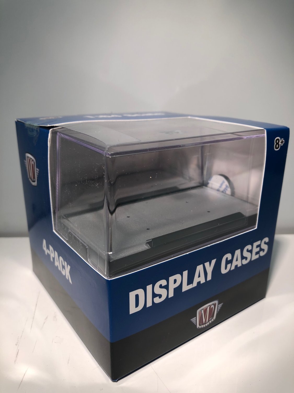 4-Pack Display case för skala 1/64 från M2 Machines