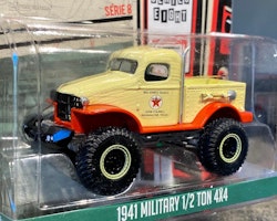 Skala 1/64 Military 1/2 TON 4X4 1941 "TEXACO" - Running on Empty fr Greenlight