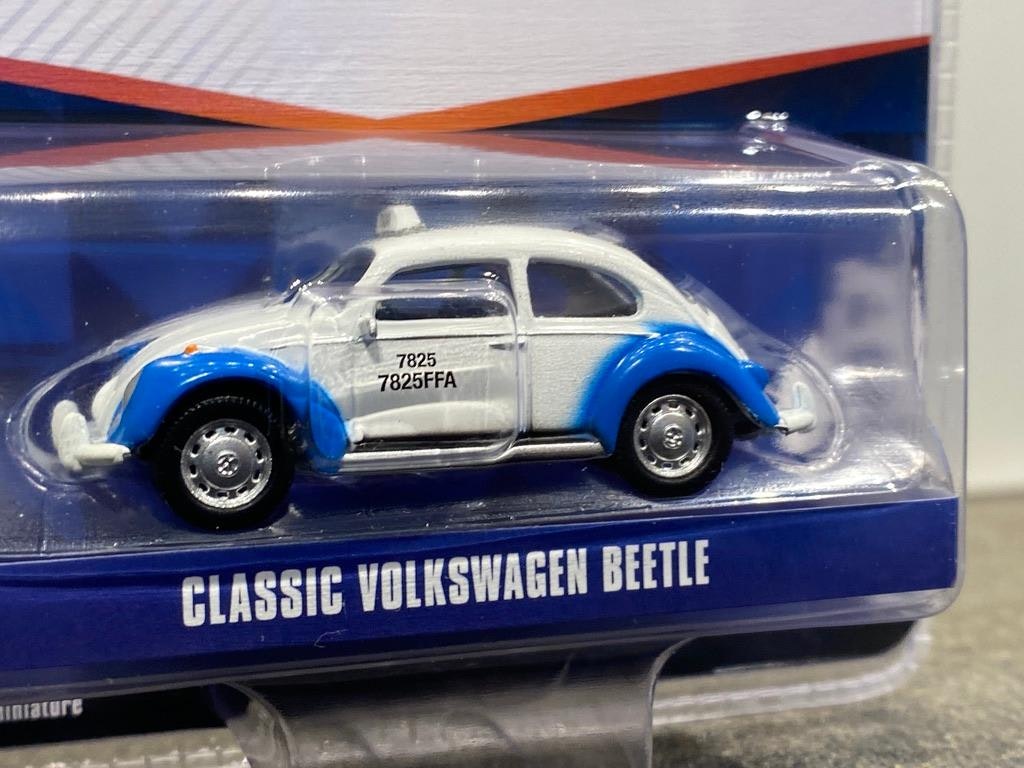 Skala 1/64 Volkswagen Beetle Bubbla' "Taxi" Club V-DUB fr Greenlight - YAKOL