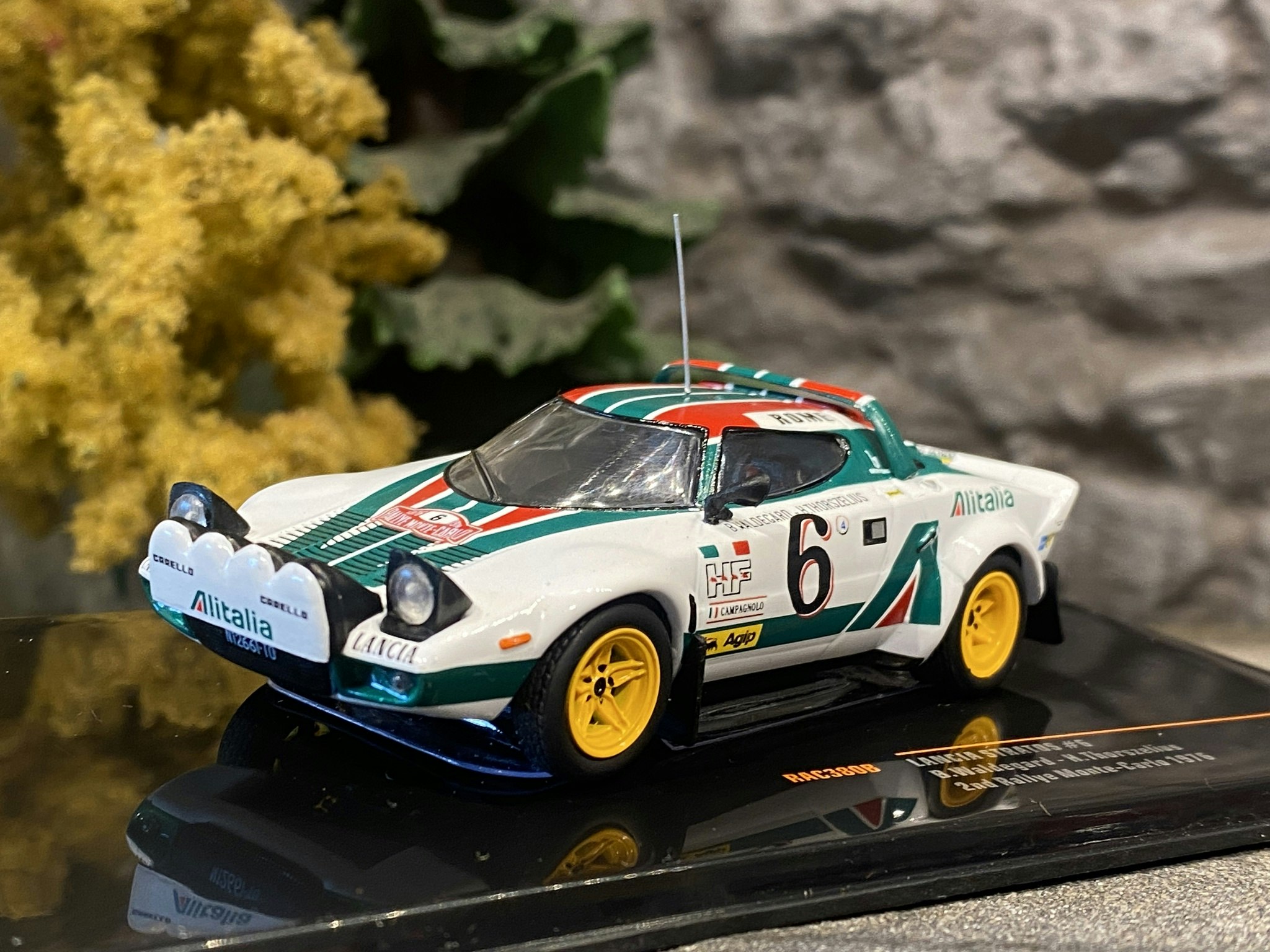 Skala 1/43 - 1976 Lancia Stratos #6 BWaldegard/H.Thorszelius  fr IXO-models