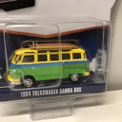 Skala 1/64 Volkswagen T1 64' "Samba Bus" Club V-DUB fr Greenlight