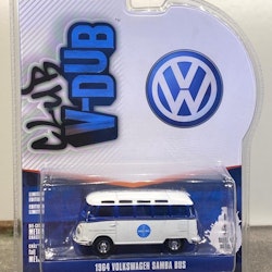 Skala 1/64 Volkswagen T1 64' "Samba Bus" - "PAN AM" Club V-DUB fr Greenlight