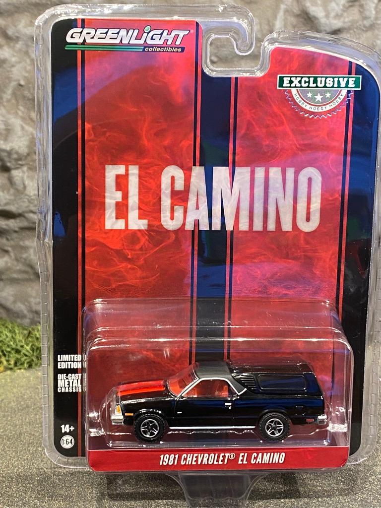 Skala 1/64 Chevrolet El Camino 81' från Greenlight