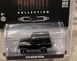 Skala 1/64 Nissan Patrol 70' "Black Bandit Collection" från Greenlight