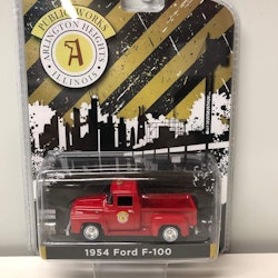 Skala 1/64 Ford F-100  54' "Arlington Heights Illinois" från Greenlight Lmt Ed