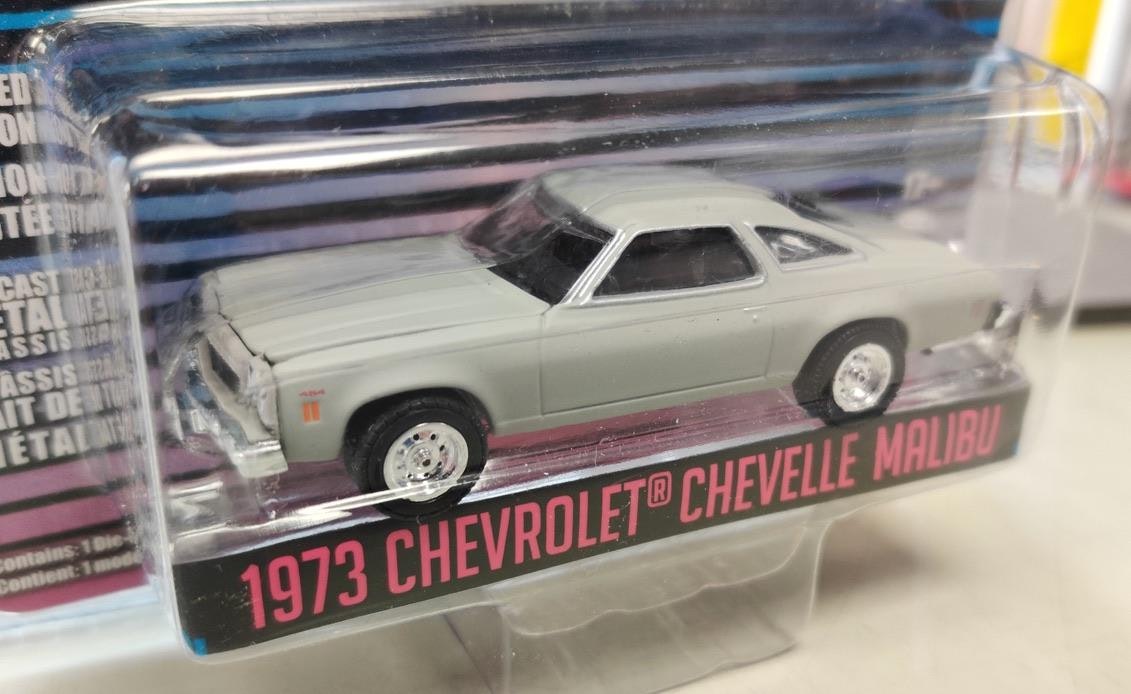 Skala 1/64 Chevrolet Chevelle Malibu 1973 från filmen Drive från Greenlight