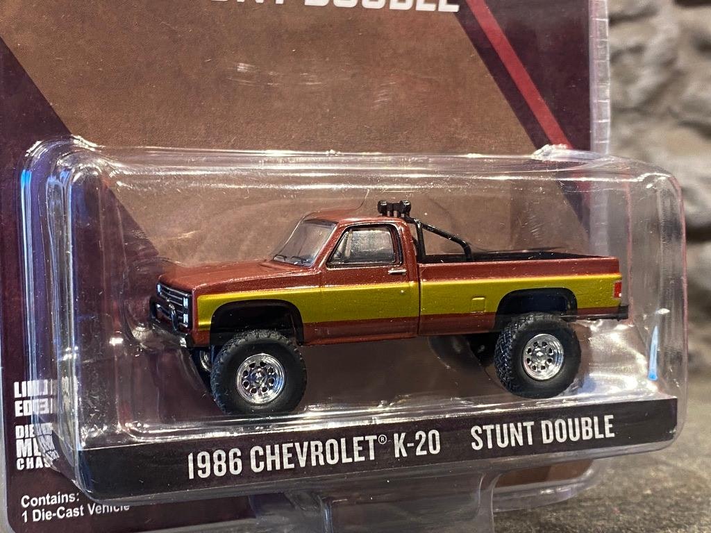 Skala 1/64 Chevrolet K-20 Stunt Double från Greenlight