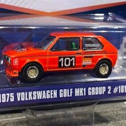 Skala 1/64 Volkswagen Golf MK1 Group 2, 75' #101 Club V-DUB från Greenlight