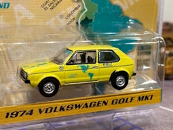 Skala 1/64 Volkswagen Golf Mk1 1974 från Greenlight Exclusive