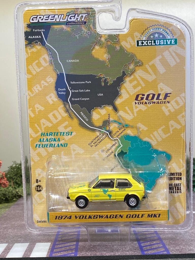 Skala 1/64 Volkswagen Golf Mk1 1974 från Greenlight Exclusive