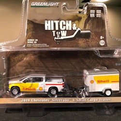 Skala 1/64 - Chevrolet Silverado 19'' "Shell" trailer fr GreenLight Hitch & Tow