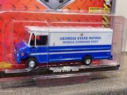 Skala 1/64 Step Van 19' Georgia Police Patrol "H.D. Truck series 20" från GreenLight