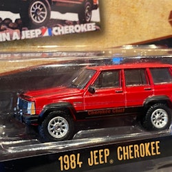 Skala 1/64 - Jeep Cherokee 84' "Vintage AD Cars" från Greenlight