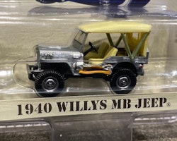 Skala 1/64 Willys MB JEEP 40' "80 Years" från Greenlight