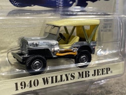 Skala 1/64 Willys MB JEEP 40' "80 Years" från Greenlight