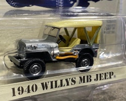 Skala 1/64 Willys MB JEEP 40' "80 Years" från Greenlight