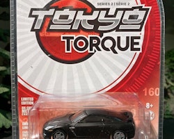 Skala 1/64 Nissan GT-R (R35) 15' svart "Tokyo Torque" från Greenlight