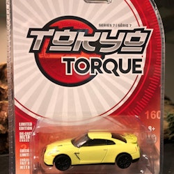 Skala 1/64 Nissan GT-R (R35) 16' "Tokyo Torque" från Greenlight