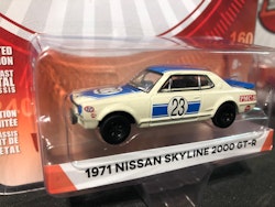 Skala 1/64 Nissan Skyline 2000 GT-R 71' "Tokyo Torque" från Greenlight