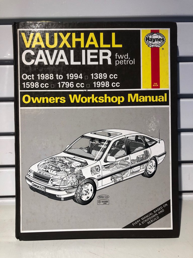 Haynes Reparationshandbok/ Instruktionsbok Vauxhall Cavalier (Opel Vectra) 88-94