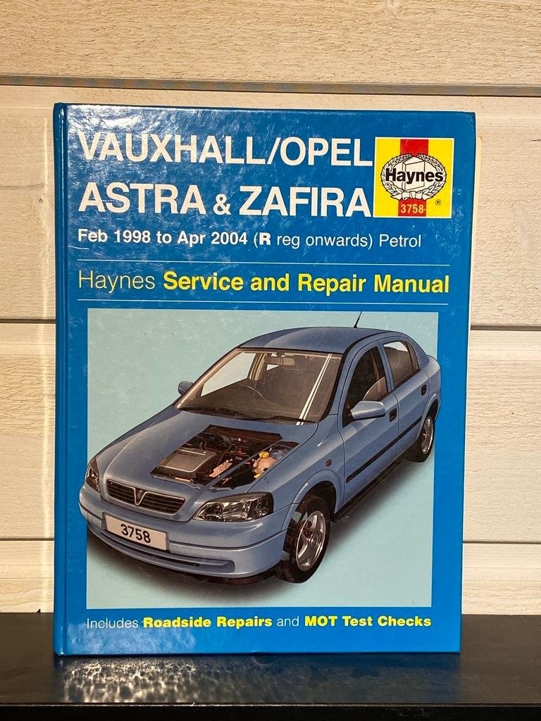 Haynes Reparationshandbok / Instruktionsbok Vauxhall / Opel Astra & Zafira