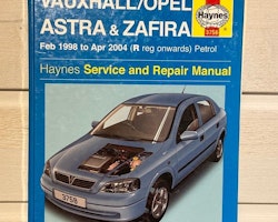 Haynes Reparationshandbok / Instruktionsbok Vauxhall / Opel Astra & Zafira