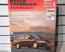 Revue Technique Automobile Reparationshandbok Nissan Primera Instruktionsbok