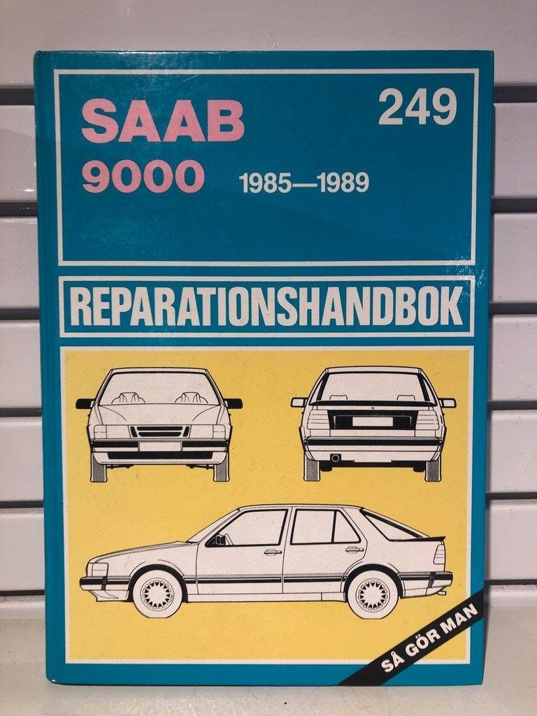 Reparationshandbok / Instruktionsbok SAAB 9000 1985-1989