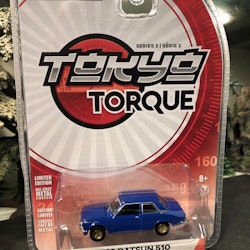 Skala 1/64 Datsun 510 68' "Tokyo Torque" från Greenlight