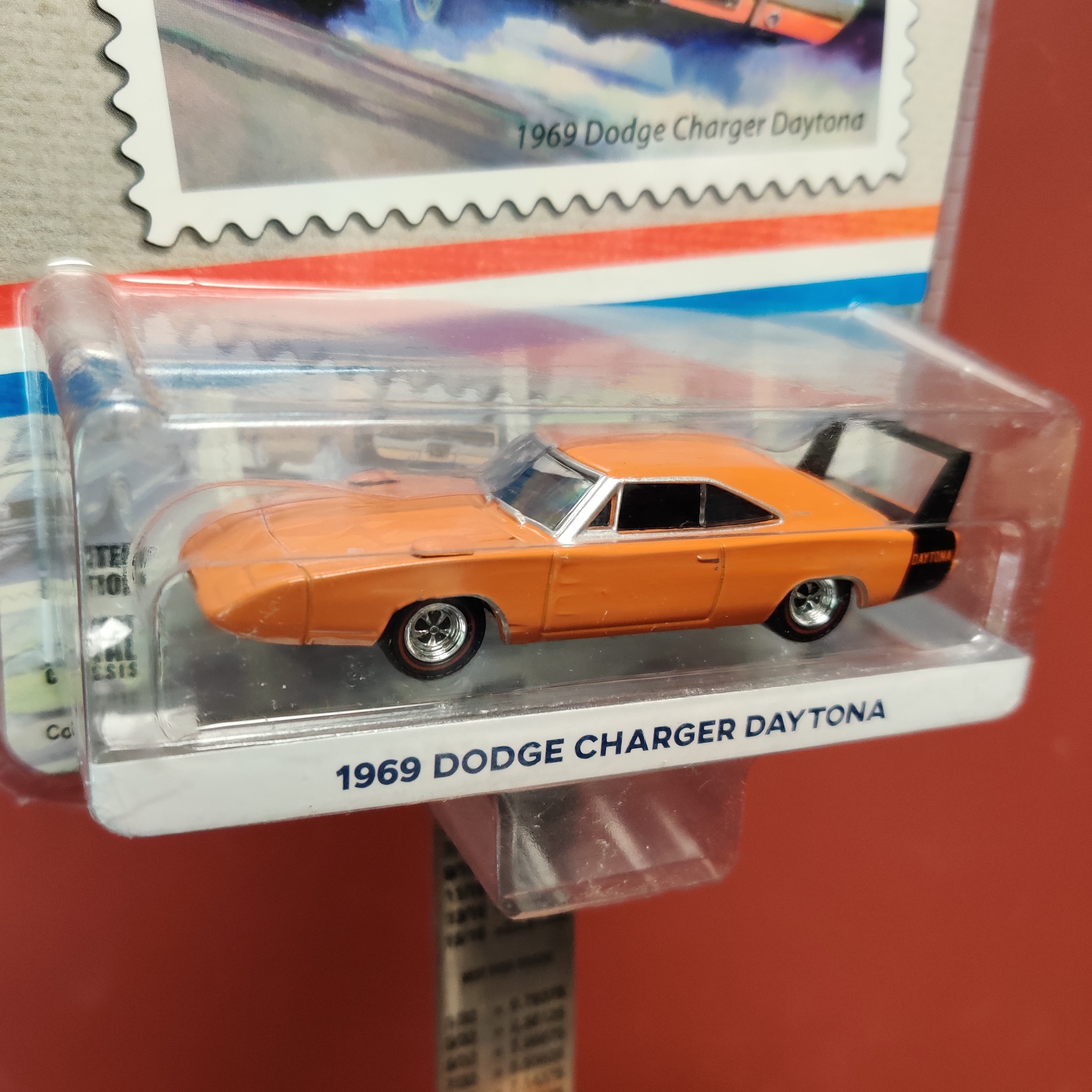 Skala 1/64 - Dodge Charger Daytona 69' fr GreenLight Exclusive