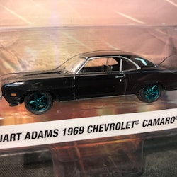 Skala 1/64 Stuart Adams Chevrolet Camaro Tux 69' "Detroit Speed" från Greenlight