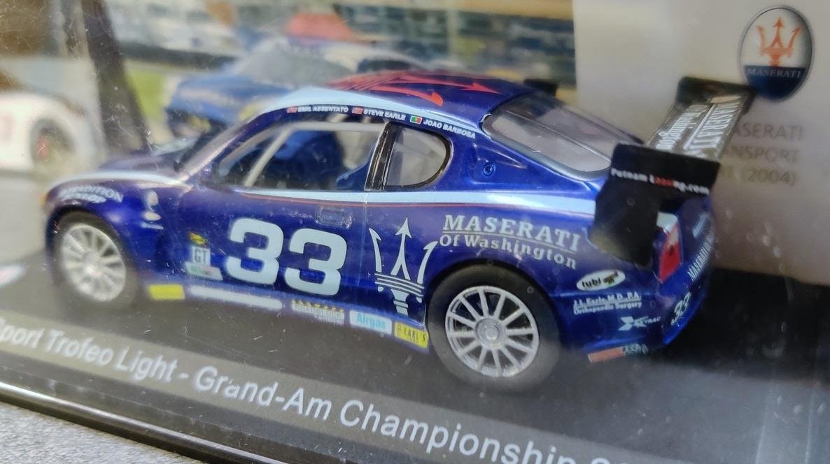 Skala 1/43: Maserati GranSport Trofeo Light Grand-Am Championship fr Leo models