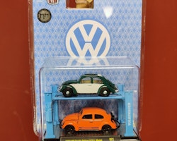 Skala 1/64 2-pack med fypelarlift Volkswagen Beetle Deluxe U.S.A model 53'' fr M2