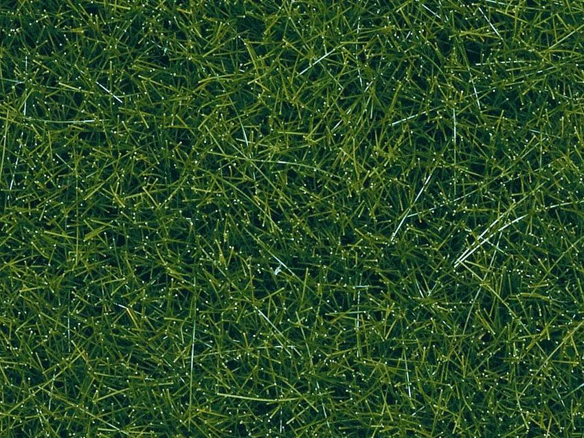 NOCH 07099 XL Realistiskt mörk grönt vild gräs äng 12mm 80 gram