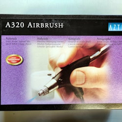 AZTEK A320 Airbrush kit single-action för hobby fr Testors