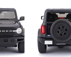 Skala 1/18 Mycket fin Ford Bronco Wildtrak 2021 Mörkblå f Maisto Special Edition