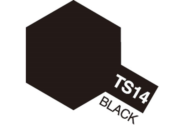 Tamiya TS spray - Färg för plastmodeller: TS-14 Svart