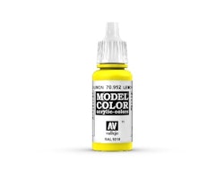 Vallejo Model Color, akrylfärg flaska 17ml: Citrongul 70952