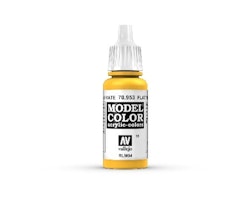 Vallejo Model Color, akrylfärg flaska 17ml: Svag gul 70953