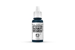 Vallejo Model Color, akrylfärg flaska 17ml: Mörk preussisk blå 70899