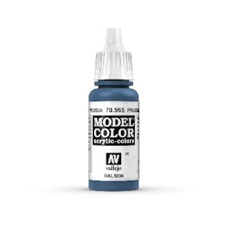 Vallejo Model Color, akrylfärg flaska 17ml: Preussisk blå 70965