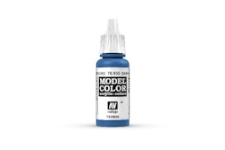 Vallejo Model Color, akrylfärg flaska 17ml: Mörk blå 70930