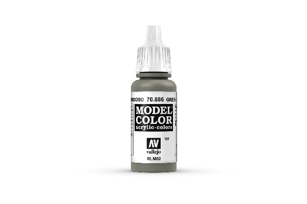 Vallejo Model Color, akrylfärg flaska 17ml: Grön/grå 70886