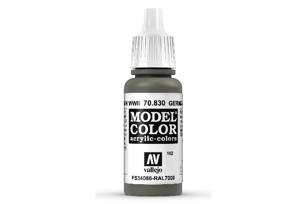 Vallejo Model Color, akrylfärg flaska 17ml: Tysk Fältgrå WWII 70830