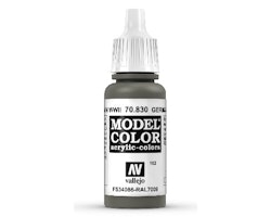 Vallejo Model Color, akrylfärg flaska 17ml: Tysk Fältgrå WWII 70830