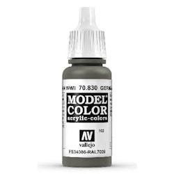 Vallejo Model Color, akrylfärg flaska 17ml: Tysk Fältgrå WWII 70830