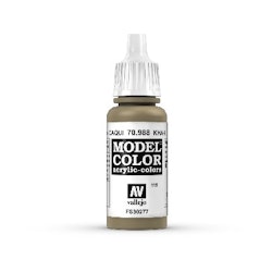 Vallejo Model Color, akrylfärg flaska 17ml: Khaki 70988