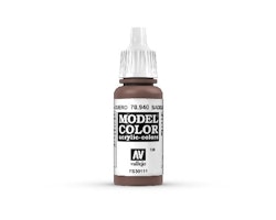 Vallejo Model Color, akrylfärg flaska 17ml: Sadel-brun 70940