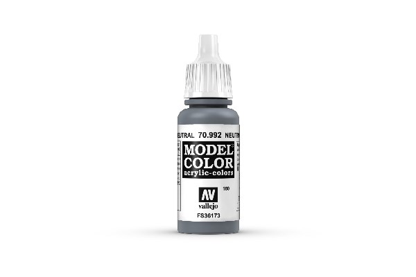 Vallejo Model Color, akrylfärg flaska 17ml: Neutral Grå 70992