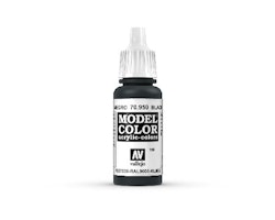 Vallejo Model Color, akrylfärg flaska 17ml: Svart 70950